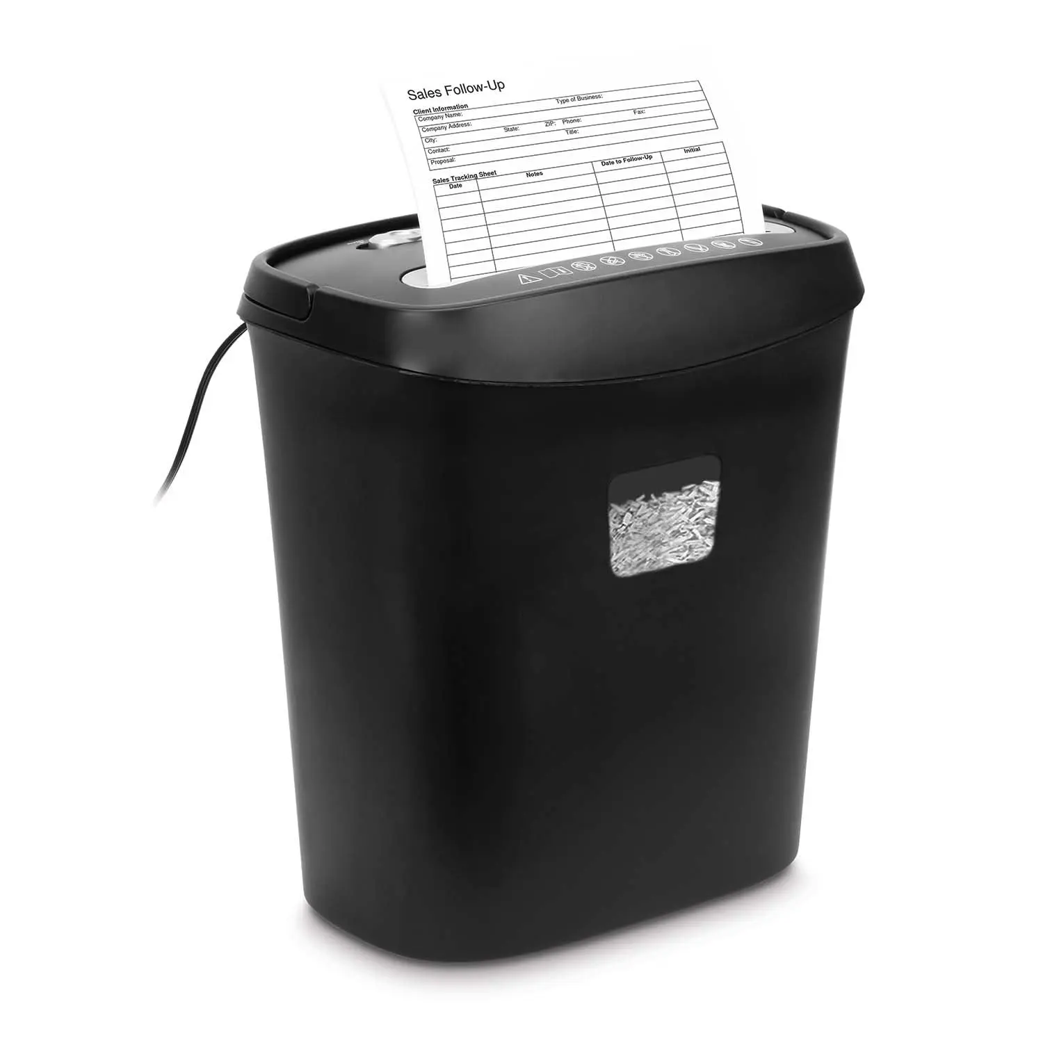Paper Shredder Amazon Basics Sheet Cross Cut
