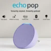Amazon Echo Pop| Smart speaker with Alexa and Bluetooth| Full sound, balanced bass, crisp vocals| Purple