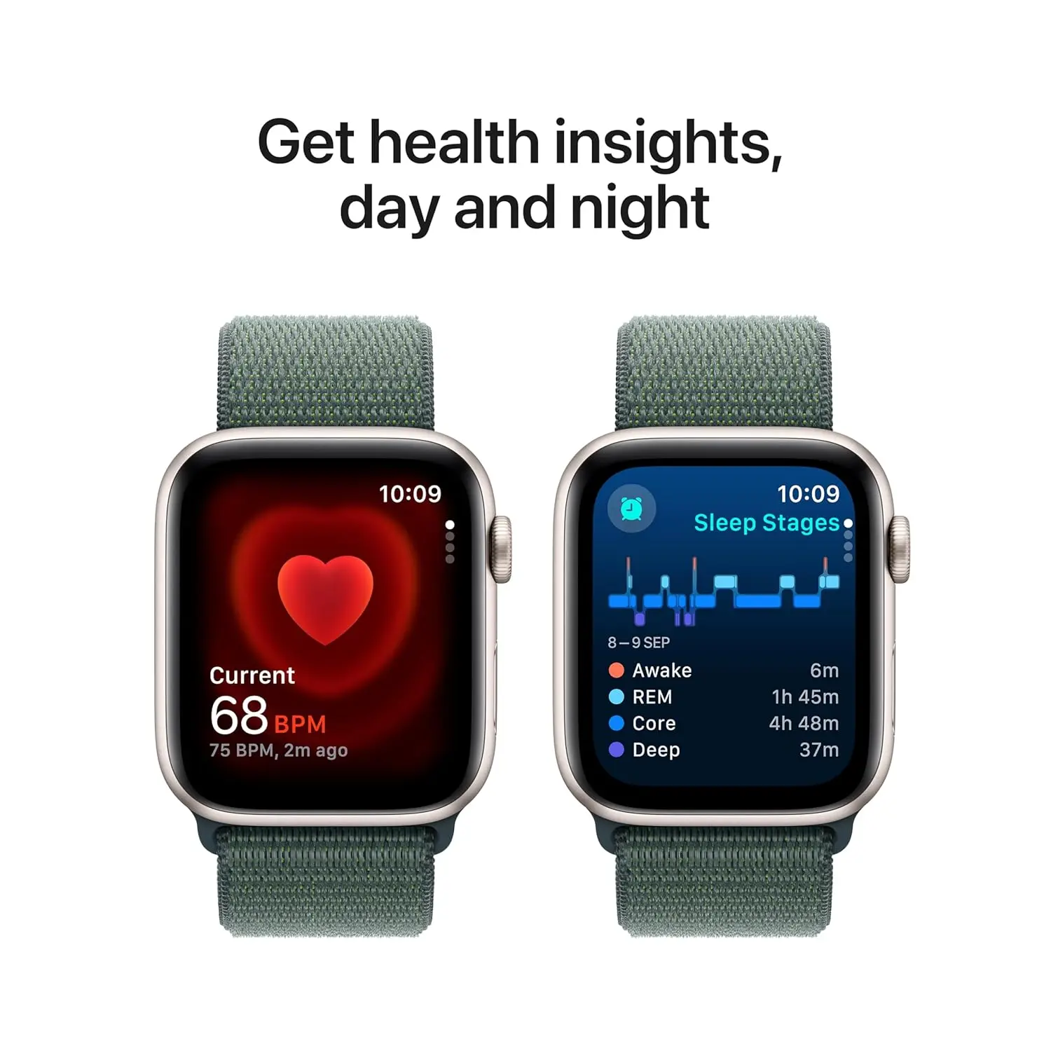 Apple Watch SE 2nd Gen Lake Green Smartwatch - Image 2