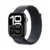Apple Watch Series 10 GPS 46mm Smartwatch with Jet Black Aluminium Case, Ink Sport Loop, ECG App, and Always-On Retina Display