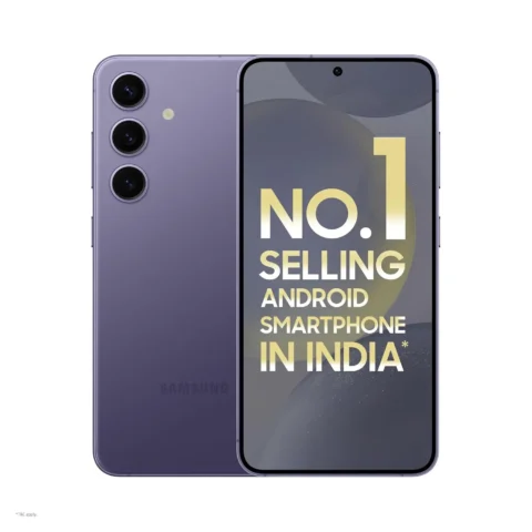 Samsung Galaxy S24 5G AI Smartphone (Cobalt Violet, 8GB, 128GB Storage)
