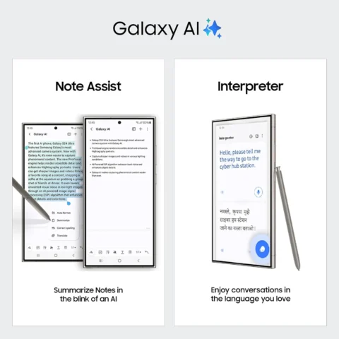 Samsung Galaxy S24 Ultra 5G AI Smartphone with Galaxy AI (Titanium Black, 12GB, 512GB Storage), Snapdragon 8 Gen 3, 200 MP Camera with ProVisual Engine